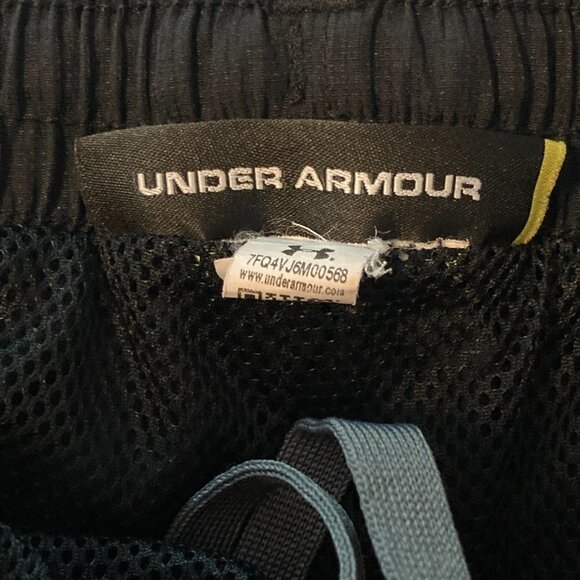 Under Armour Black Mesh Lined Track Pants Size Large - Picture 7 of 7